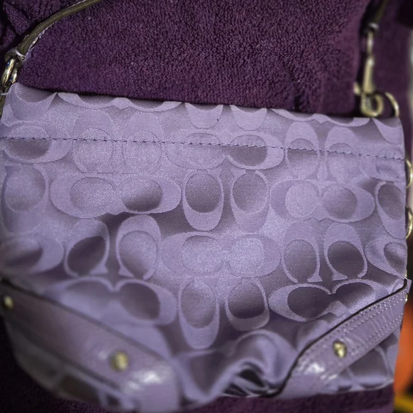 Coach Purple Mini Bag - Picture 5 of 5